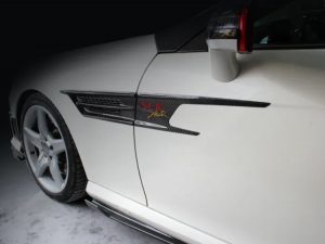 Mercedes Benz SLK Fender Air Grill Trim - Carbon Fiber - R172 Mercedes Benz SLK Fender Air Grill Trim - Carbon Fiber - R172